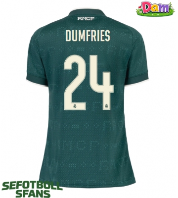 Real Madrid Denzel Dumfries #24 Bortatröja Kvinnor 2026-27 Kortärmad